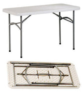 CEL 4ft Rectangular Folding Table